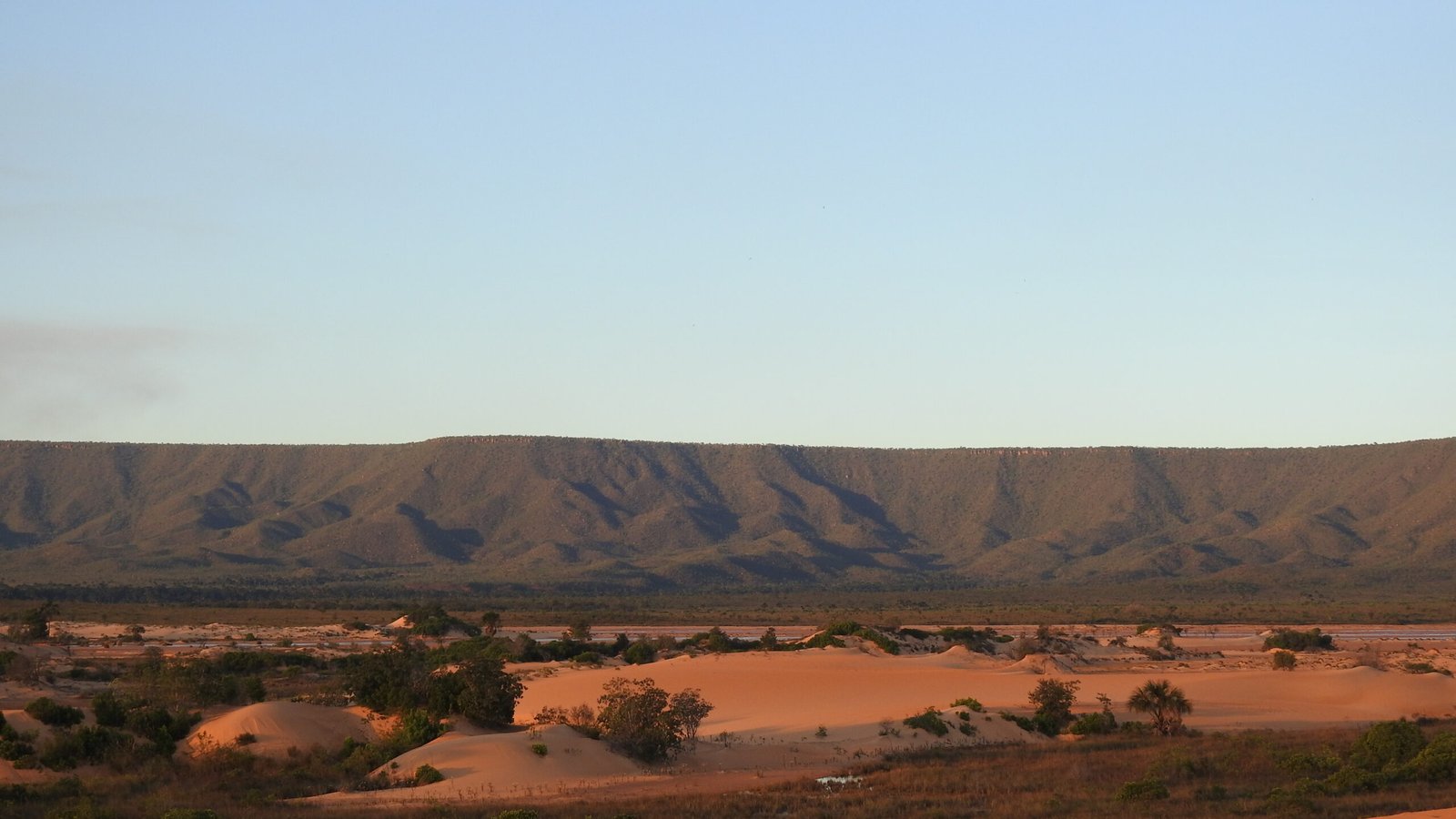 Dunas do Jalapão ao entardecer, Tocantins